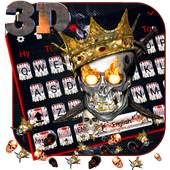 Skull Devil Gravity Keyboard Theme💀 10001001