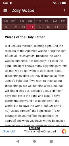 Catholic Daily Mass Readings screenshot 3