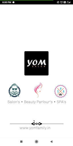 YOM Beauty Salon Booking app screenshot 1