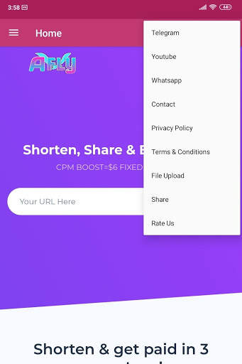AFLY INDIA | BEST URL SHORTNER 2021 screenshot 5