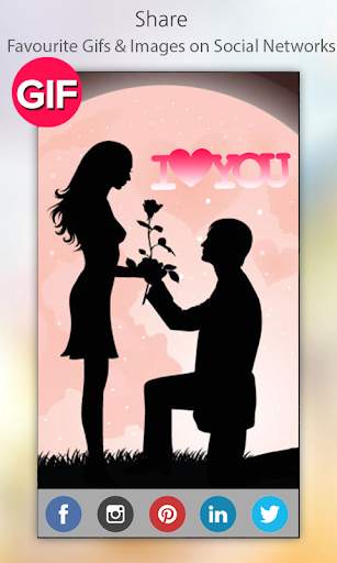 Romantic Love Gif Collection 6 تصوير الشاشة