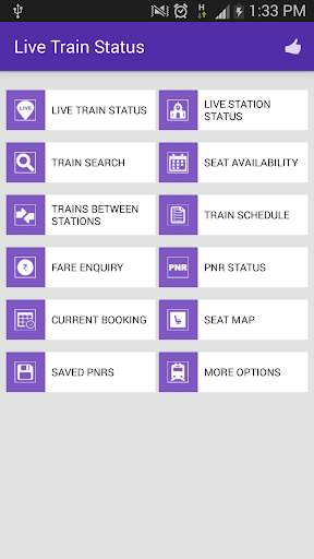 Live Train Status screenshot 1