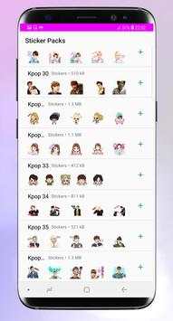 Stickers for whatsapp kpop - WAStickerApps Pro screenshot 2