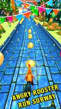 Angry Rooster Run - Animal Escape Subway Run screenshot 3