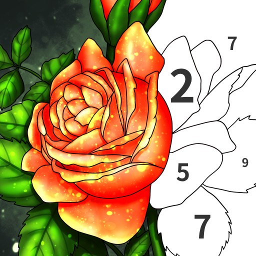 Jogo colorir por números icon