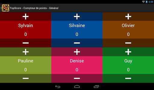 TopScore - Compteur de points screenshot 10