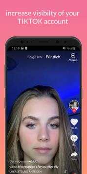 Likes & Followers For TIKTOK screenshot 1