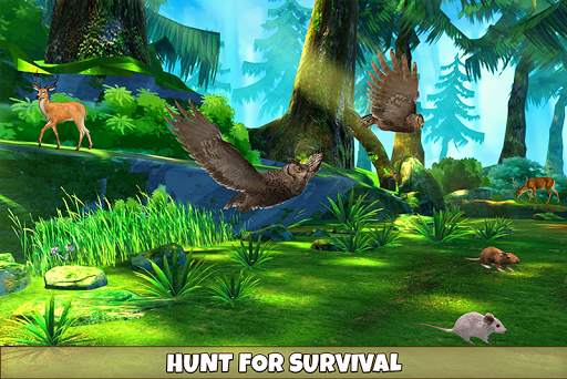 Owl Bird Simulator Birds Game screenshot 2