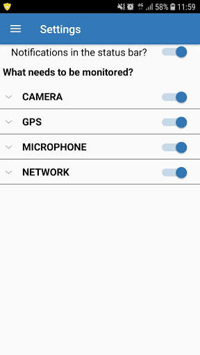 KVD AntiSpy, real-time monitoring, cam & mic block screenshot 4