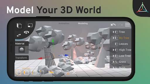 Prisma3D - Modeling, Animation screenshot 1
