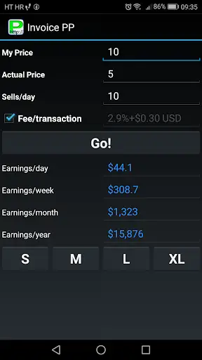PayLink Generator (for paypal) screenshot 3