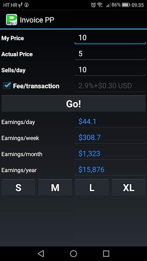 PayLink Generator (for paypal) screenshot 3
