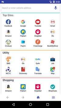 Maxi Browser - Very Light , Fast And Secure 2019 screenshot 6