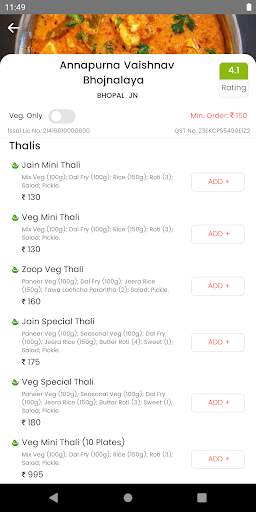 Zoop - Order Food in Trains screenshot 4