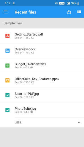 Quickoffice : Word pdf Presentation Editor screenshot 3