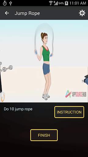 30 Day Fitness Challenges - Abs, Butt, Biceps, Arm screenshot 3