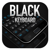 Black Keyboard أيقونة