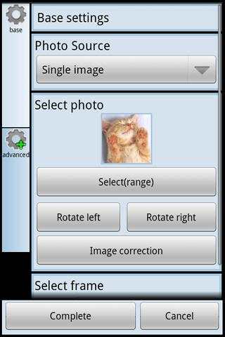 Various Photo Widget screenshot 1