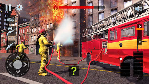 Real Fire Truck Simulator 2020: City Rescue Driver screenshot 1