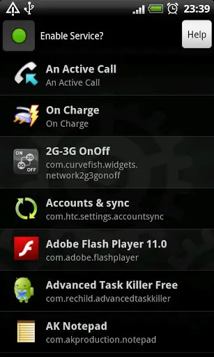 App Auto Settings screenshot 2