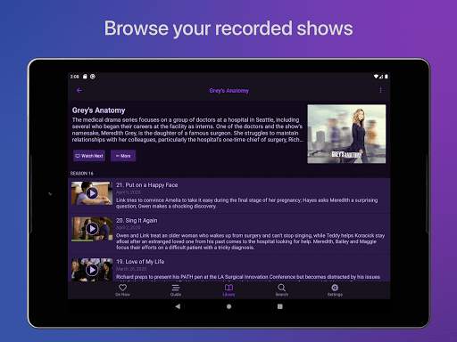 Channels: Whole Home DVR स्क्रीनशॉट 12