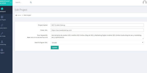 SEO Tool Keyword Rank Tracker 9 تصوير الشاشة