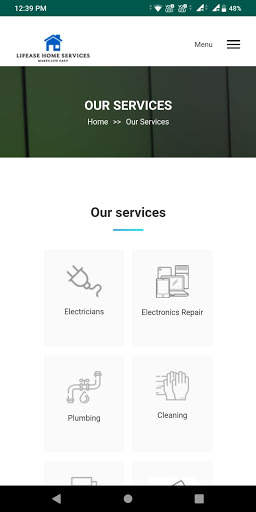 Lifease Home Services скриншот 2