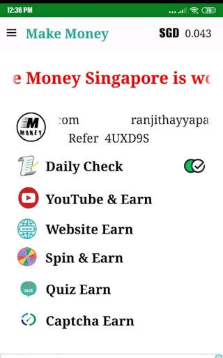 Make Money Singapore screenshot 1