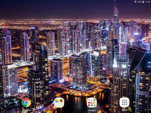 Night City Dubai Video LWP screenshot 12