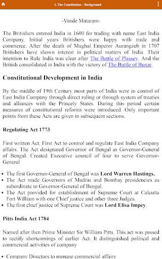 Indian Constitution, Polity & Governance (Free) screenshot 12