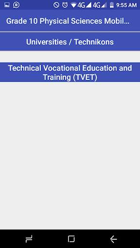 Grade 10 Physical Sciences Mobile Application screenshot 8