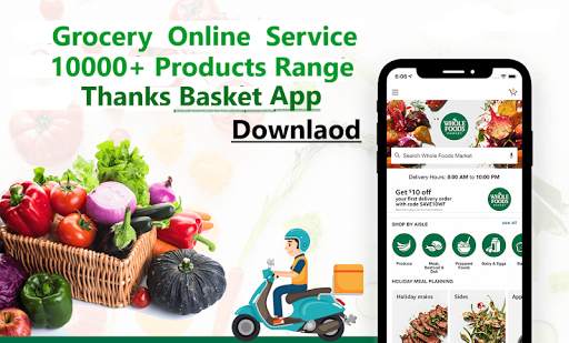 Thanks Basket- Online Grocery Shopping App screenshot 1