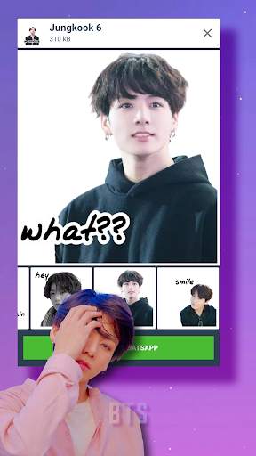 Jungkook BTS Stickers for WA screenshot 4