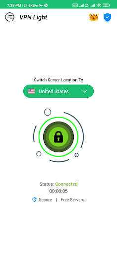 VPN Light screenshot 2
