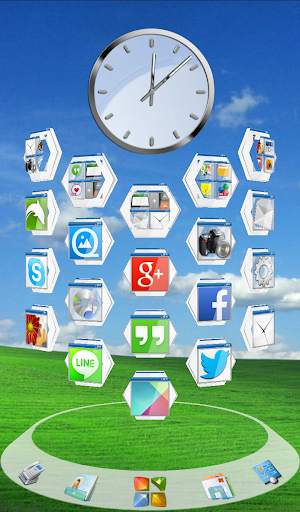 Next Launcher 3D Theme PC screenshot 6