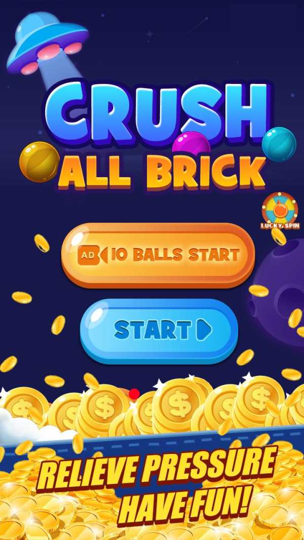 Crush All Brick - Shooting Balls Challenge screenshot 1