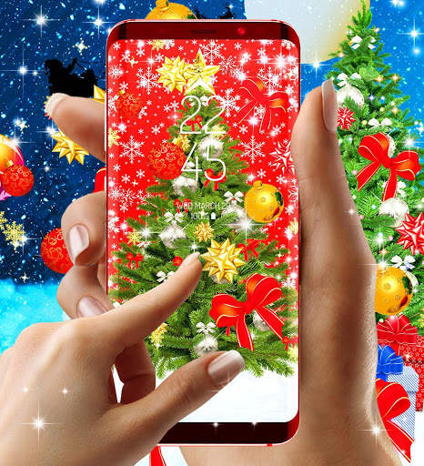 Christmas tree live wallpaper screenshot 6