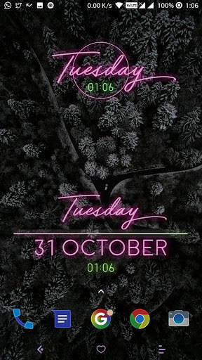 Digital KWGT Widget screenshot 2