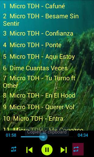 Micro TDH music offline screenshot 1