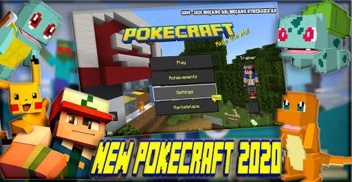New Pokecraft Mod For MCPE 2020 - Pixelmon Craft screenshot 3