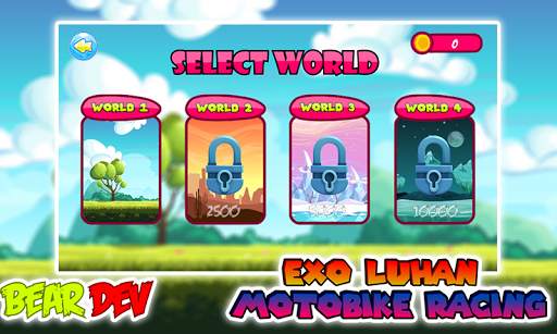 EXO Games - Luhan Motobike Racing screenshot 2
