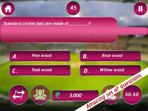 Crorepati Cricket Trivia Quiz screenshot 2