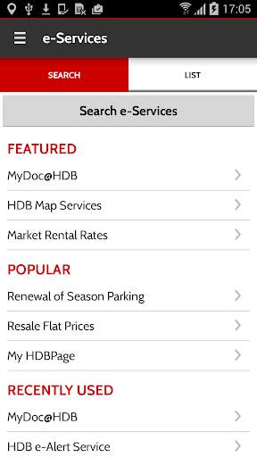 Mobile@HDB screenshot 1