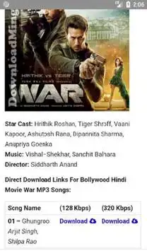 DownloadMing - Latest Hindi Songs Download screenshot 3