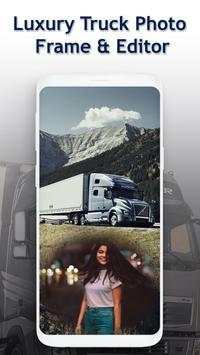 Truck Photo Frame & Editor - Heavy Trucks screenshot 1
