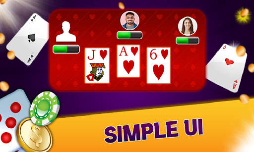 Call break offline card game screenshot 1