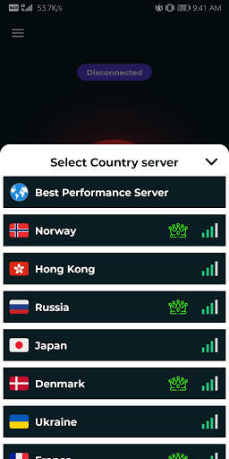 Exyed VPN Dark screenshot 2