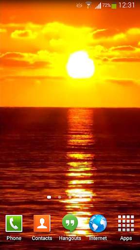 Sunset Ocean Live Wallpaper 3 screenshot 9