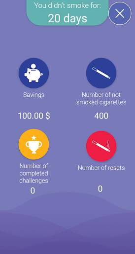Don't Smoke: 30 Days Challenge скриншот 2
