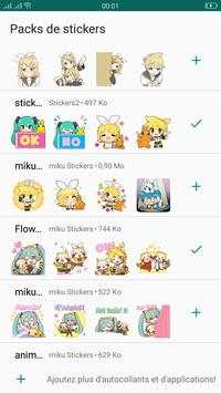Stickers : Miku Stickers for WhatsApp screenshot 2